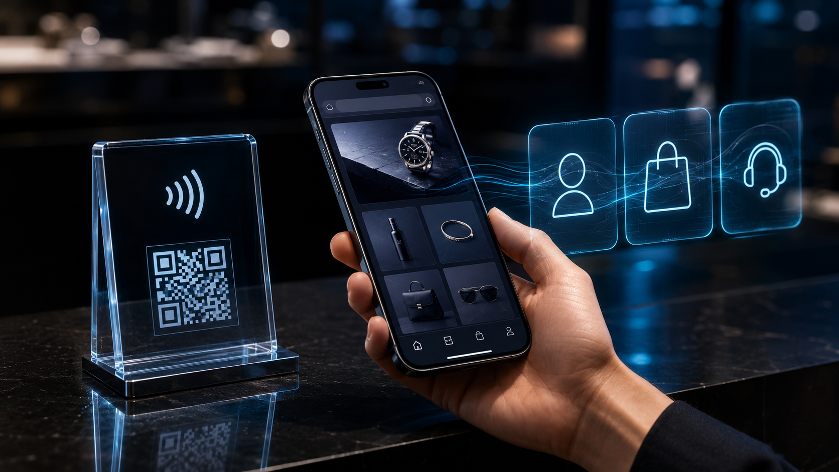 NFC 與手機 Web 商務服務整合情境